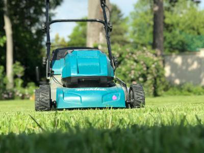 Te lang gras maaien na de vakantie