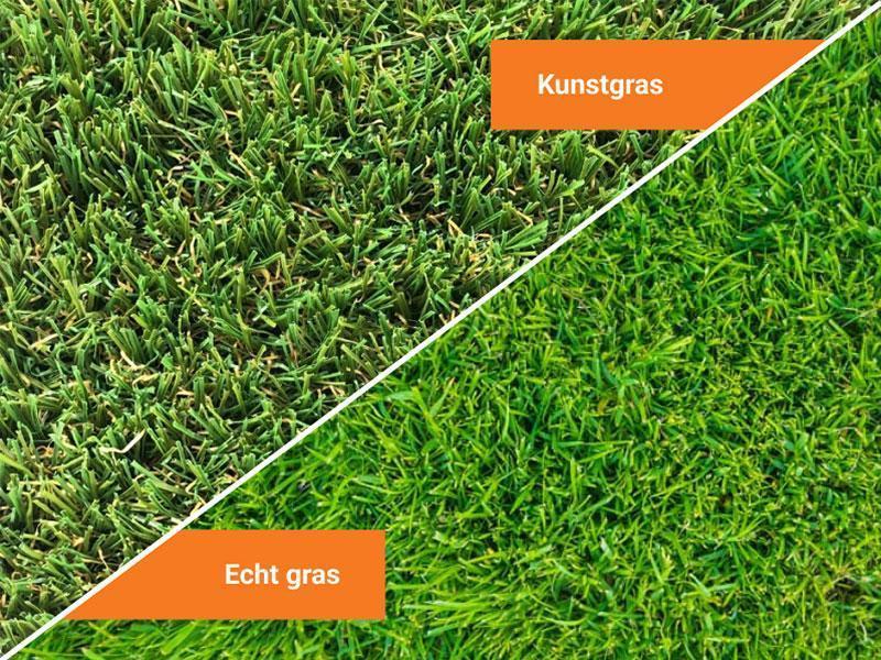 Echt gras of kunstgras? Wij helpen u kiezen! Echt gras of kunstgras? Wij helpen u kiezen!